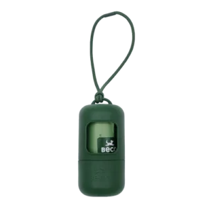 Beco Recycled Plastic Poop Bag Dispenser with 15 large poop bags