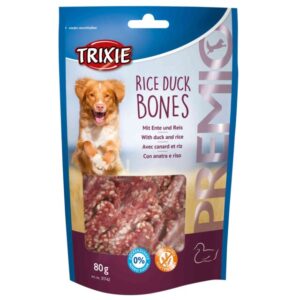 TRIXIE Rice Duck Bones dog treats