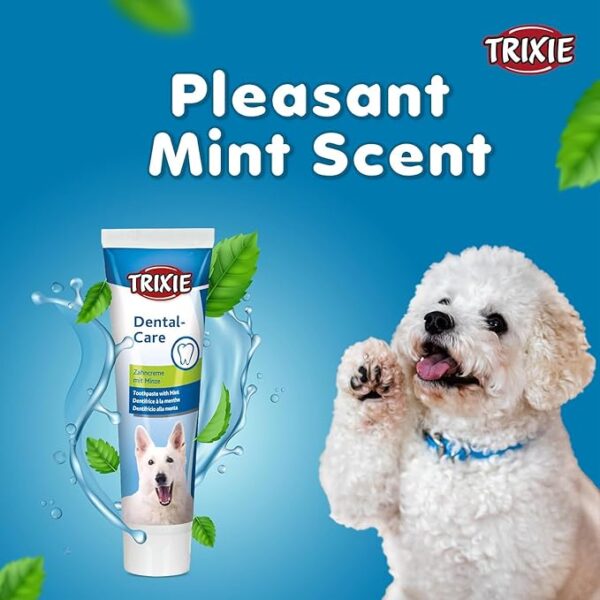 TRIXIE Toothpaste with Mint Flavour for Dogs (100g) - Image 3