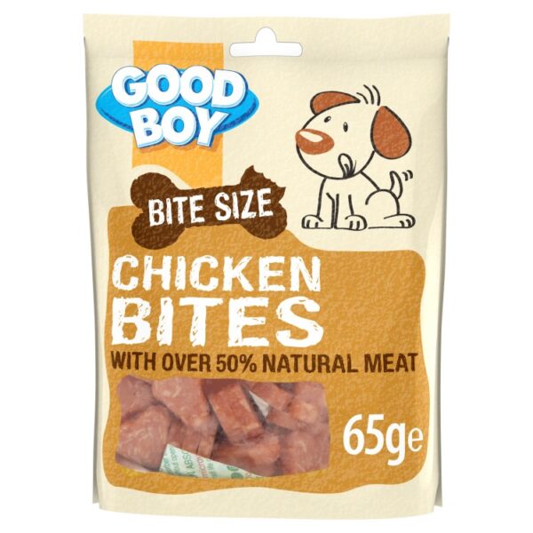 Good Boy Chicken Bites Dog Treats 65g