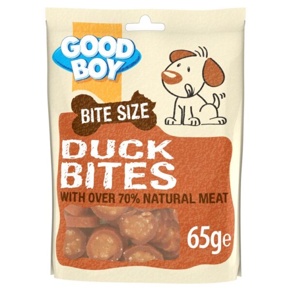 Good Boy Duck Bites Dog Treats 65g - Image 2