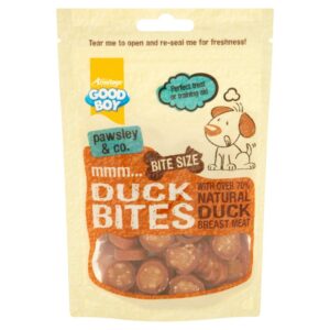 Good Boy Duck Bites Dog Treats 65g