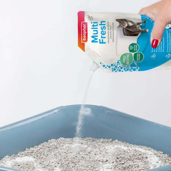 Beaphar Multi Fresh Cat Litter Deodoriser Ocean Breeze (400g) - Image 2
