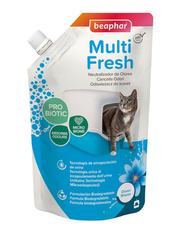 beaphar Multi Fresh Cat Litter Deodoriser Ocean Breeze