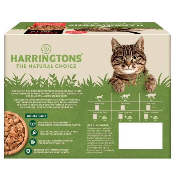 HARRINGTONS Meaty Selection in Jelly Adult Wet Cat Food Multipack details