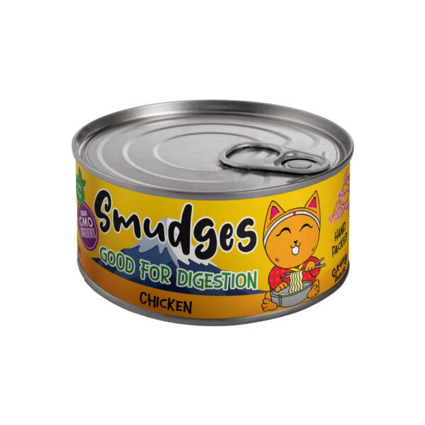 Smudges Adult Cat Food Chicken Flakes in Gravy pack (80g x 24 cans) - Image 3