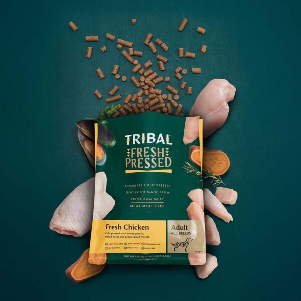 Tribal Complete Cold Pressed Fresh Chicken Adult Dry Dog Food (12kg) - Image 2