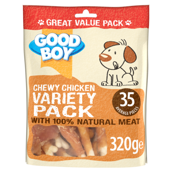 Good Boy Chicken Variety 320g value pack