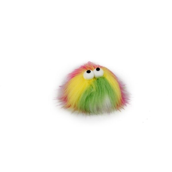 Pink Fluffy Furry Ball with Catnip inside for Cats