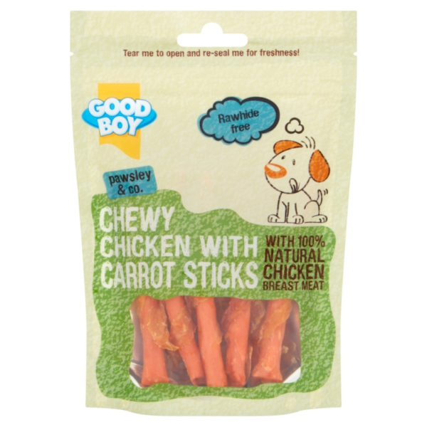 Good Boy Chewy Chicken with Carrot Sticks 90g