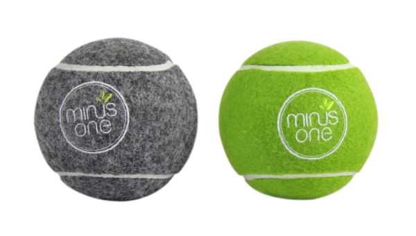 Minus One Bouncy Tennis Ball Dog Toy
