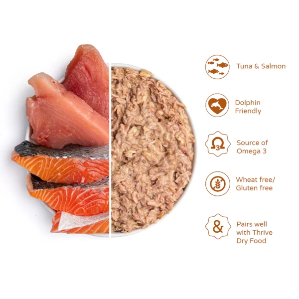 Thrive Tuna & Salmon Complete Wet Cat Food