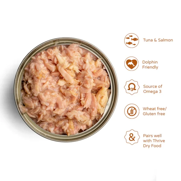 Thrive Tuna & Salmon Complete Wet Cat Food Benefits