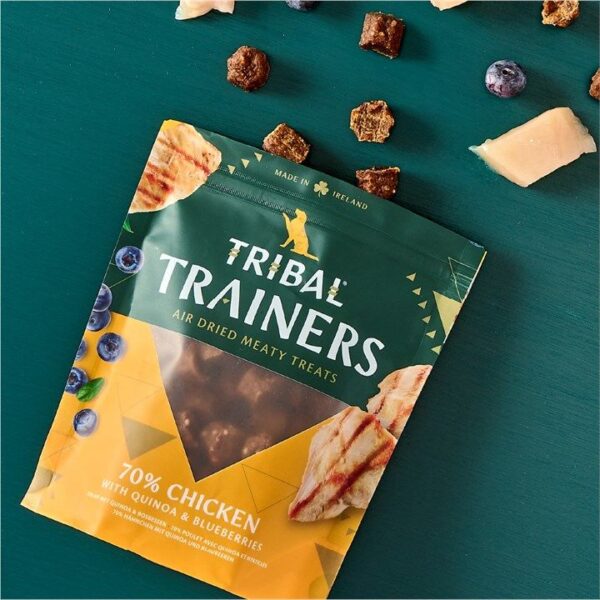 Tribal Trainers Chicken with Quinoa & Blueberry Dog Treats 80g