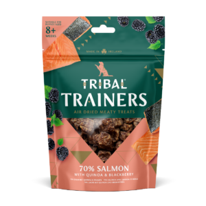Tribal Trainers Salmon with Quinoa & Blackberry Dog Treats 80g